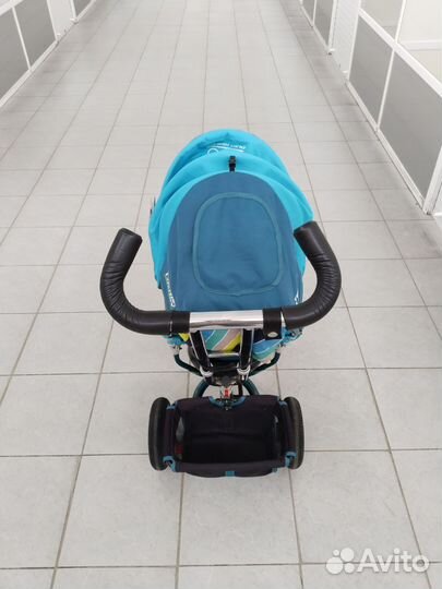 Велосипед детский с ручкой управления бу