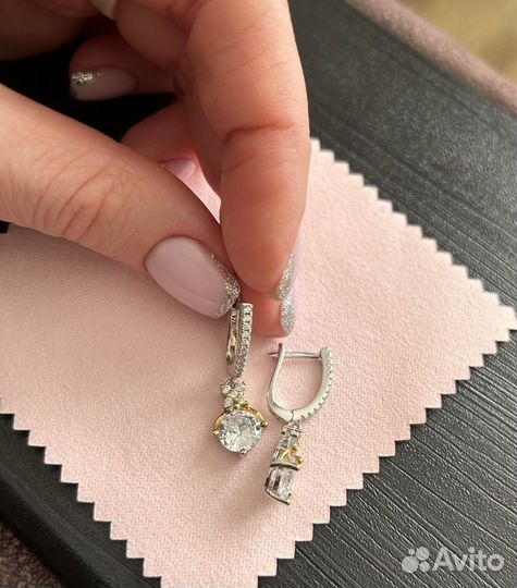 Серебряные серьги