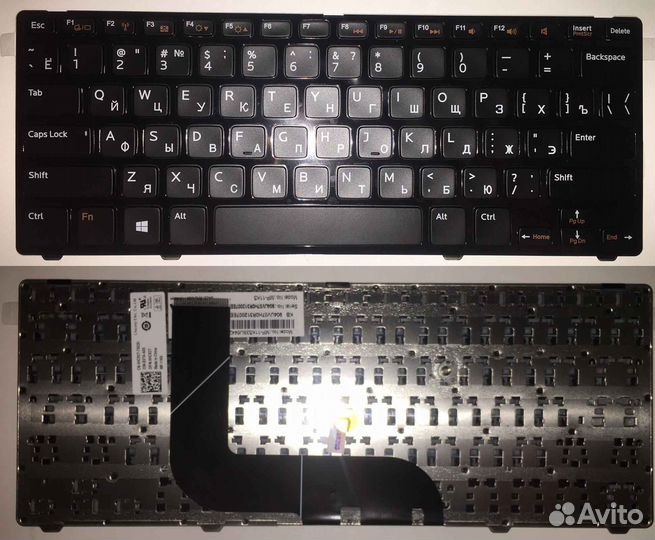 Клавиатура dell 14Z 1618S 13Z-5323 Vostro 3360 P35