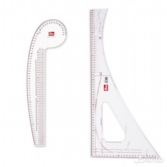 Набор Линейки портновские Лекало 3 шт