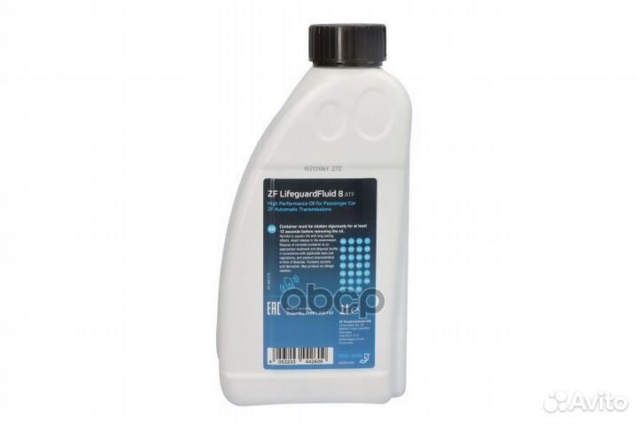 Масло АКПП ZF lifeguardfluid 8 ATF 8HP 1L 59613