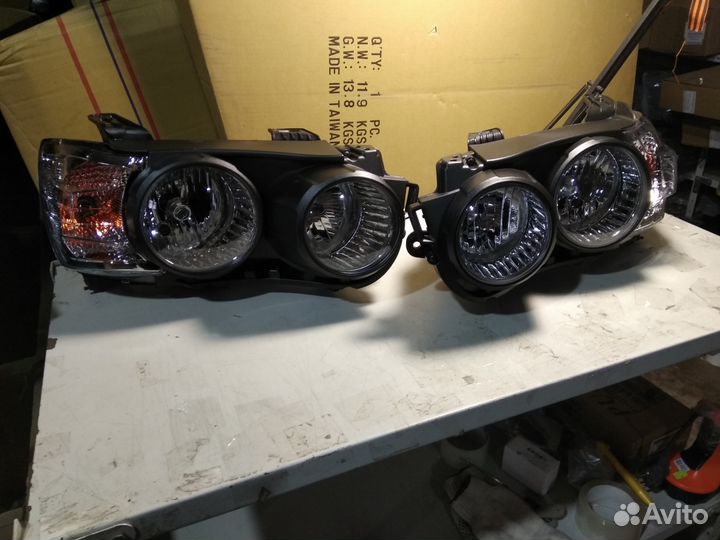 Шевроле Авео Т300 11- фара правая левая бампер