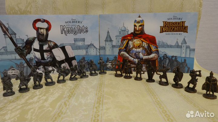 Металлические солдатики Ландрин