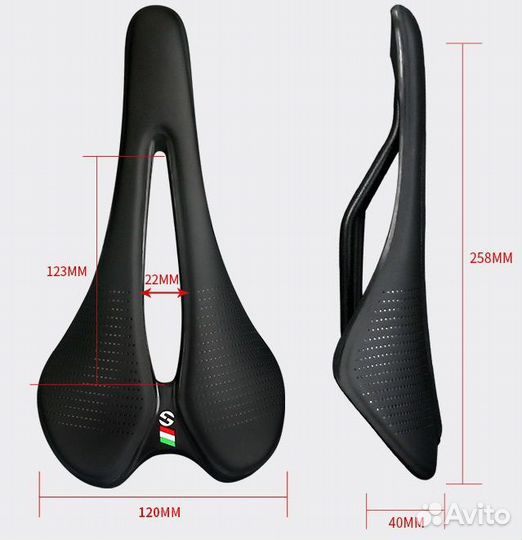 Велосипедное седло toseek TS50