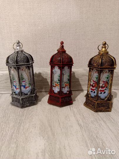 Фонарик новогодний