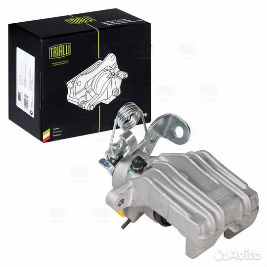 Суппорт тормозной audi A4 00- зад. лев. D38