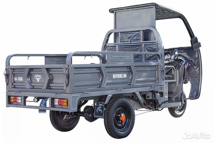 Грузовой электротрицикл Rutrike D4 Кабина 1500W