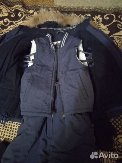 Детский зимний костюм на мальчика