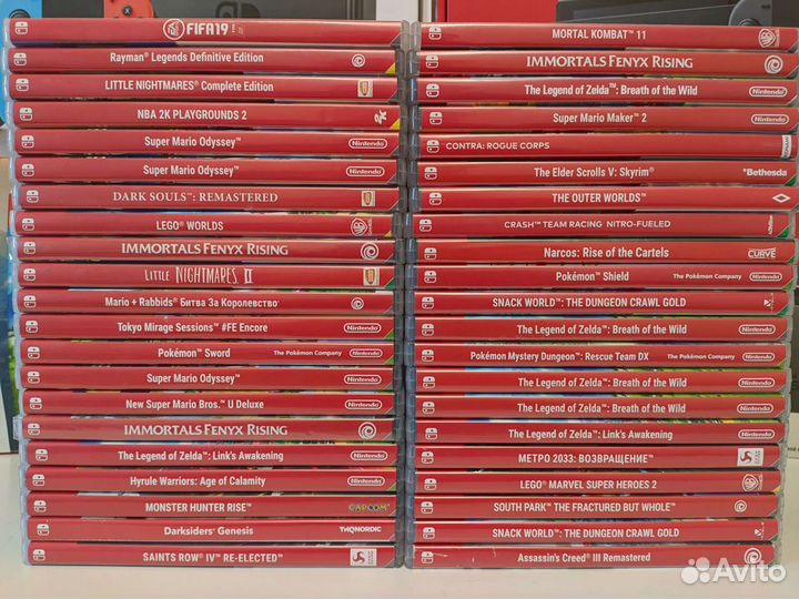 Игры картриджи для Nintendo Switch