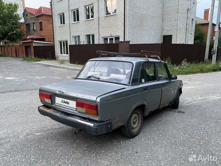 ВАЗ 2107 1.6 МТ, 2010, 4 000 км