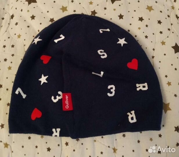 Шапка для девочки Gulliver 50 размер