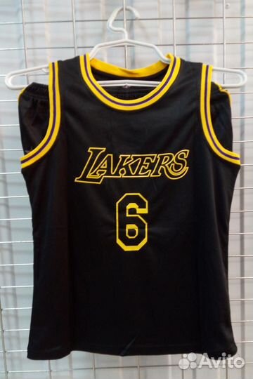 Для баскетбола Детская форма баскетбольная Лейкерс