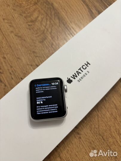 Часы apple watch 3 38