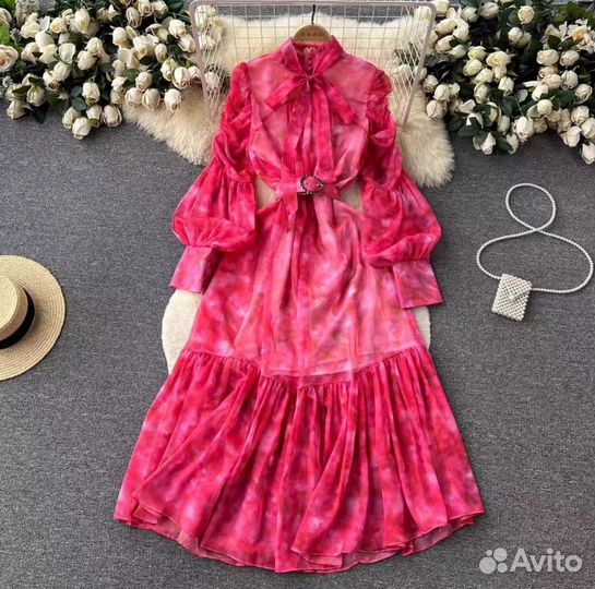 Платье в стиле Zimmermann