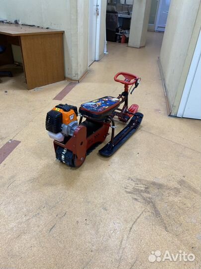 Приставка на снегокат/снегокат с мотором