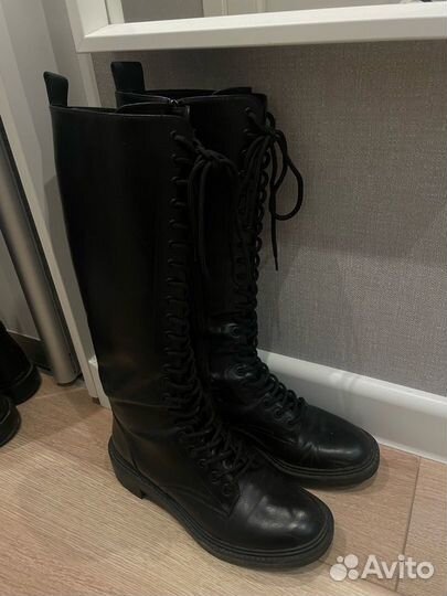 Сапоги женские 38 zara