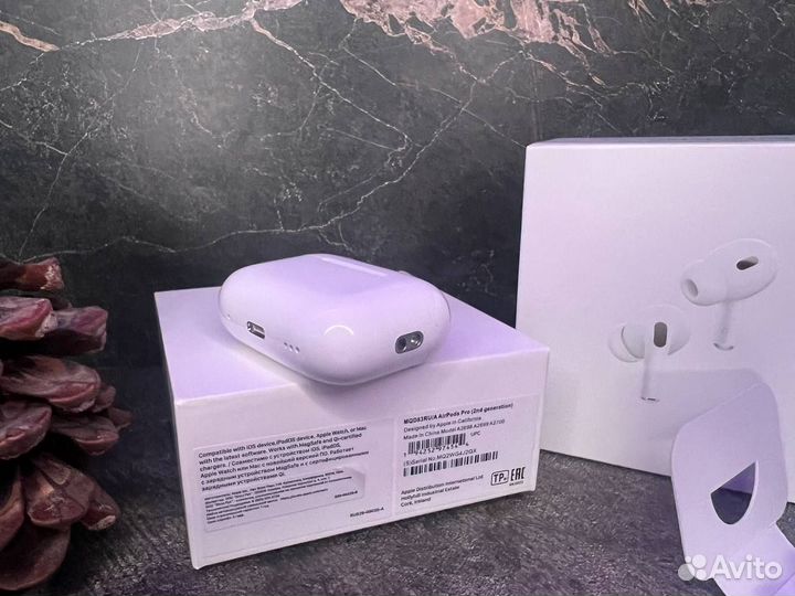 Apple наушники AirPods Pro 2 / AirPods Pro / чехол