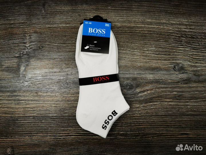 Носки мужские короткие с логотипами