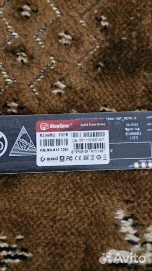 Ssd KingSpec m2 nvme 512gb