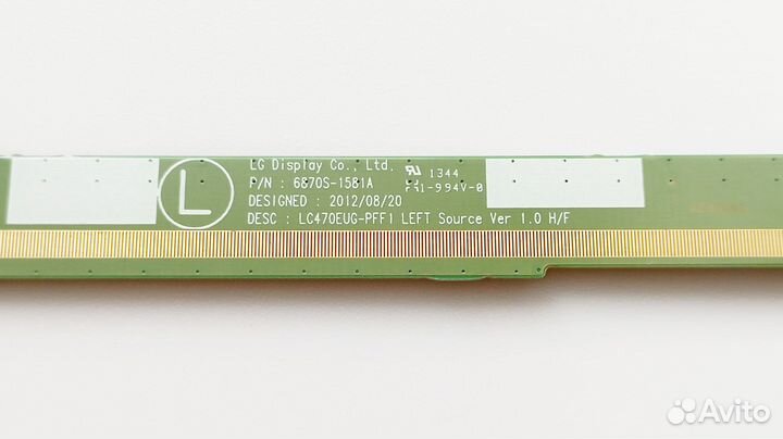 6870S-1582A 6870S-1581A планки LG 47LA741V-ZA