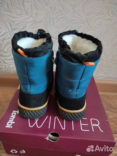 Сапоги зимние детские 25