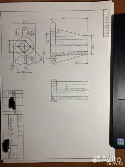 Чертежи на заказ компас, автокад, от руки