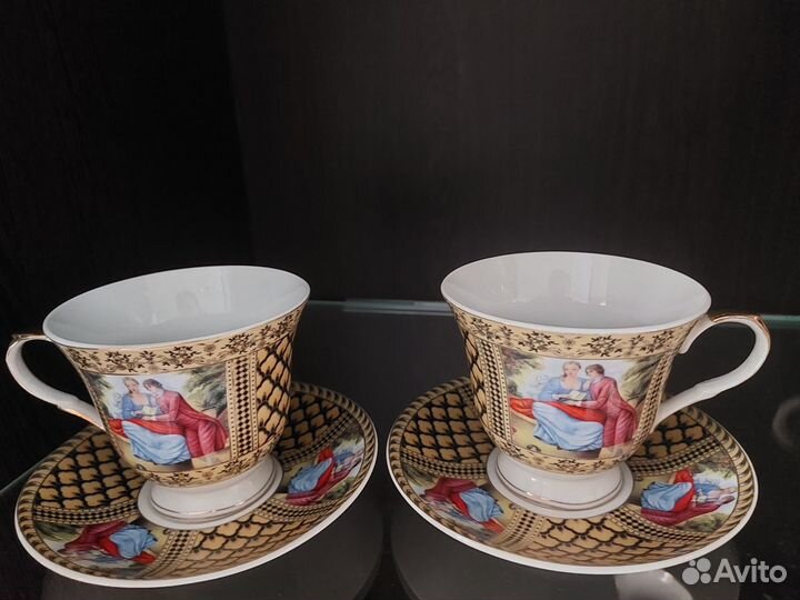 Чайная пара- 4 предмета