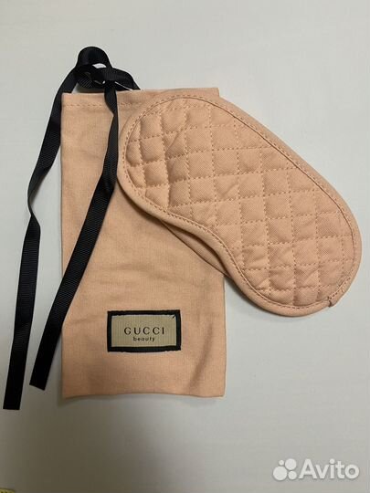 Gucci маска для сна, гребень,тушь