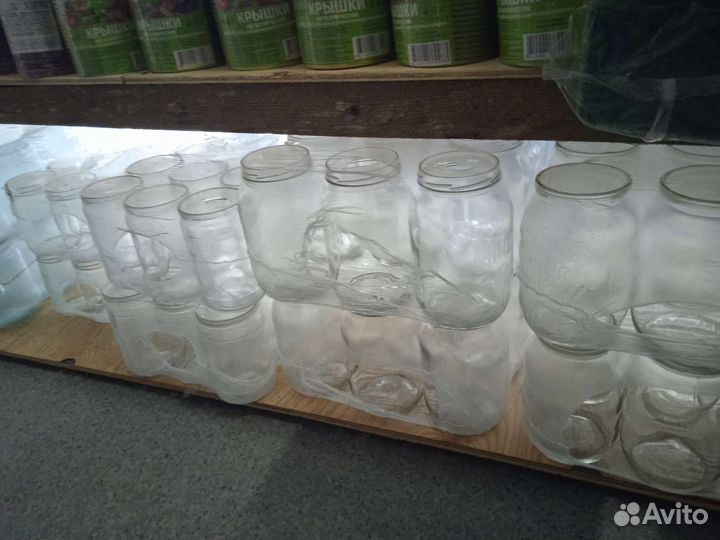 Банка стеклянная 0.5 до 5л