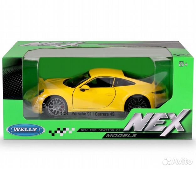 Welly Porshe Carrera 4S 1:24