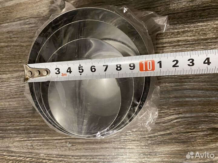 Формы для выпечки нержавейка круг квадрат