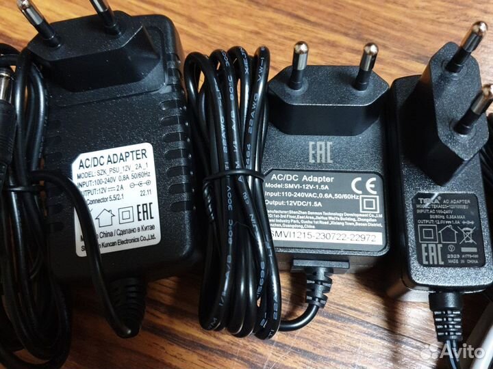 Блок питания 12v,шнур пач-корд UTP