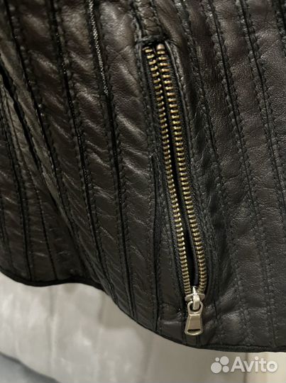 Куртка кожаная женская vericci, 42 размер