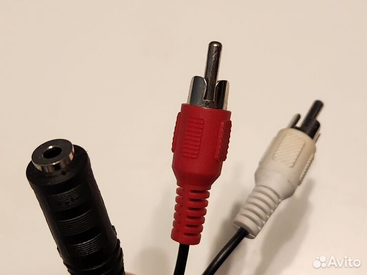 Кабель аудио тюльпаны на 3,5