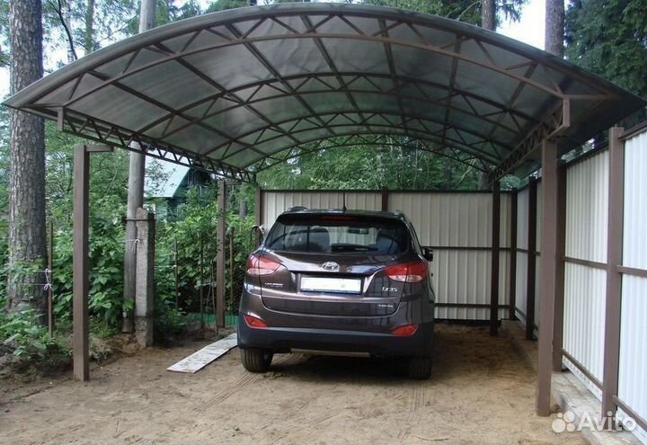 Навесы под ключ, навес