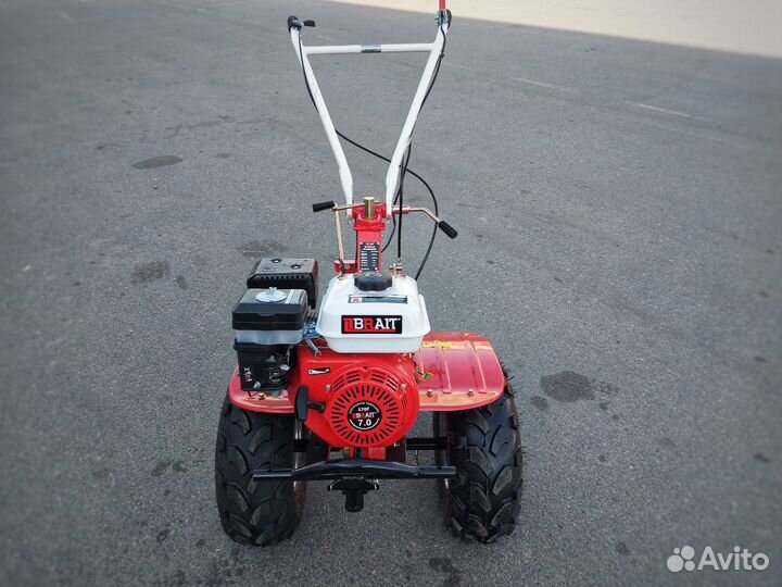Мотоблок Brait BR-105 PRO 7 л.с широкие колеса