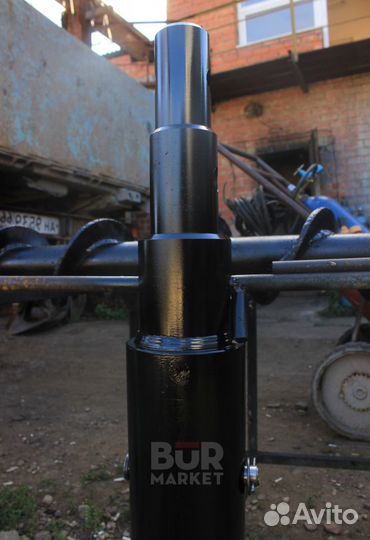 Переходник для монтажа винтовых свай Аичи