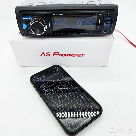 Процессорная автомагнитола Pioneer с Bluethooth