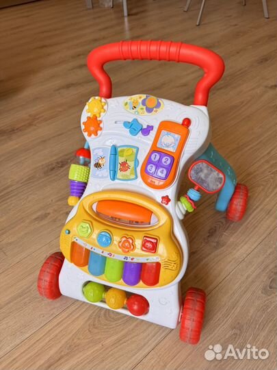 Ходунки каталка детские бизиборд