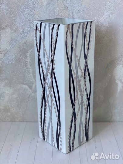 Ваза цветное стекло