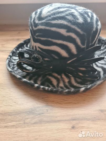 Шляпа фетровая женская новая