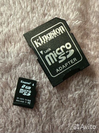 Карта памяти MicroSD 2gb