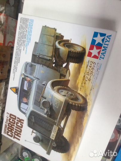 Модель грузовик German cargo track tamiya