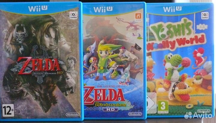 Nintendo WiiU игры