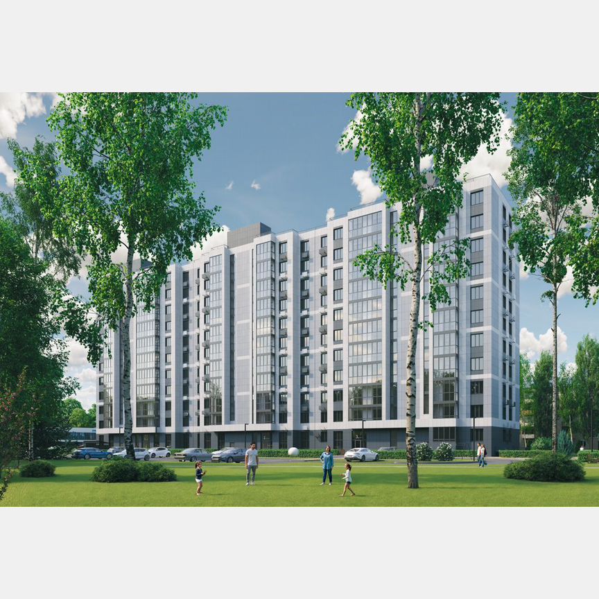 3-к. квартира, 77,5 м², 4/11 эт.