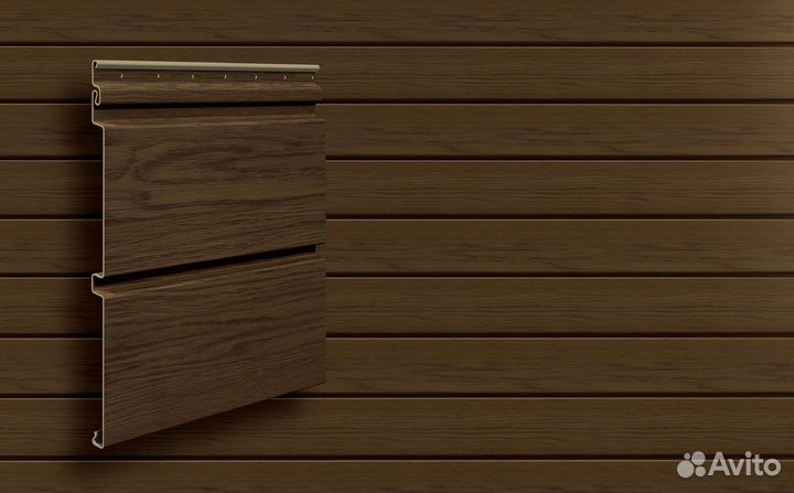 Сайдинг виниловый VOX System MAX-3 орех, ясень, бу