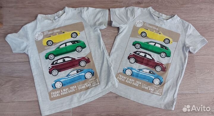 Футболки 2 шт р. 116