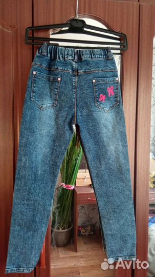 Джинсы для девочки 152