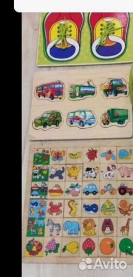 Развивающие игрушки, коврик пазл