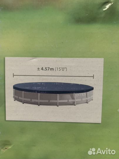 Тент для бассейна intex 457